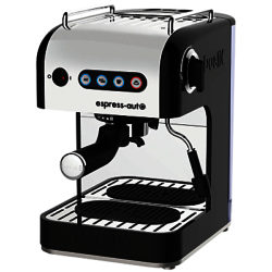 Dualit 84515 Espress-Auto 3-in-1 Coffee Machine, Black